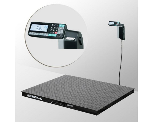 Купить Весы платформенные с печатью этикеток Масса-К 4D-PM-20/15-2000-RL от Масса-К