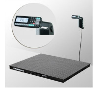 Весы платформенные с печатью этикеток Масса-К 4D-PM-12/10-500-RL