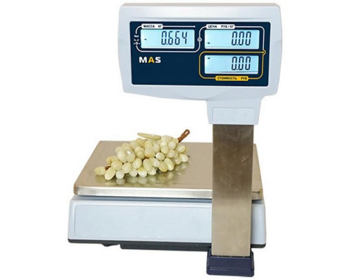 Купить Весы торговые MAS MR1-15Р от MAS