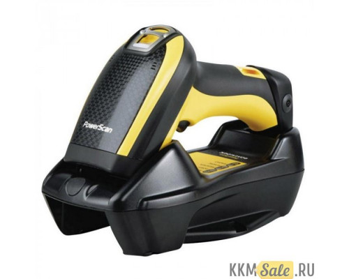 Купить Сканер штрих-кода Datalogic PowerScan PBT9100 (1D, USB/Bluetooth, БП, База) от Datalogic