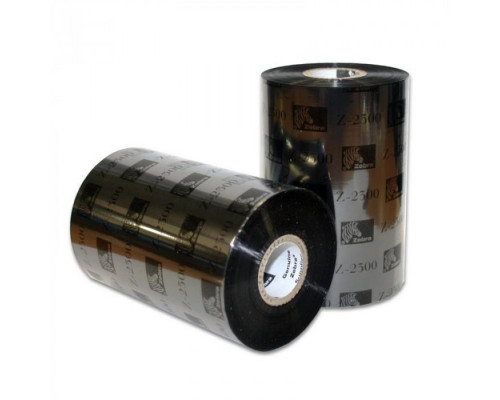 Купить Риббон (красящая лента) 110мм х 74 м, втулка 1/2", WAX (OUT), ZEBRA 2300 от WAX